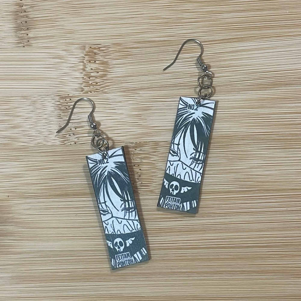 Handmade HXH Phantom Troupe anime earrings